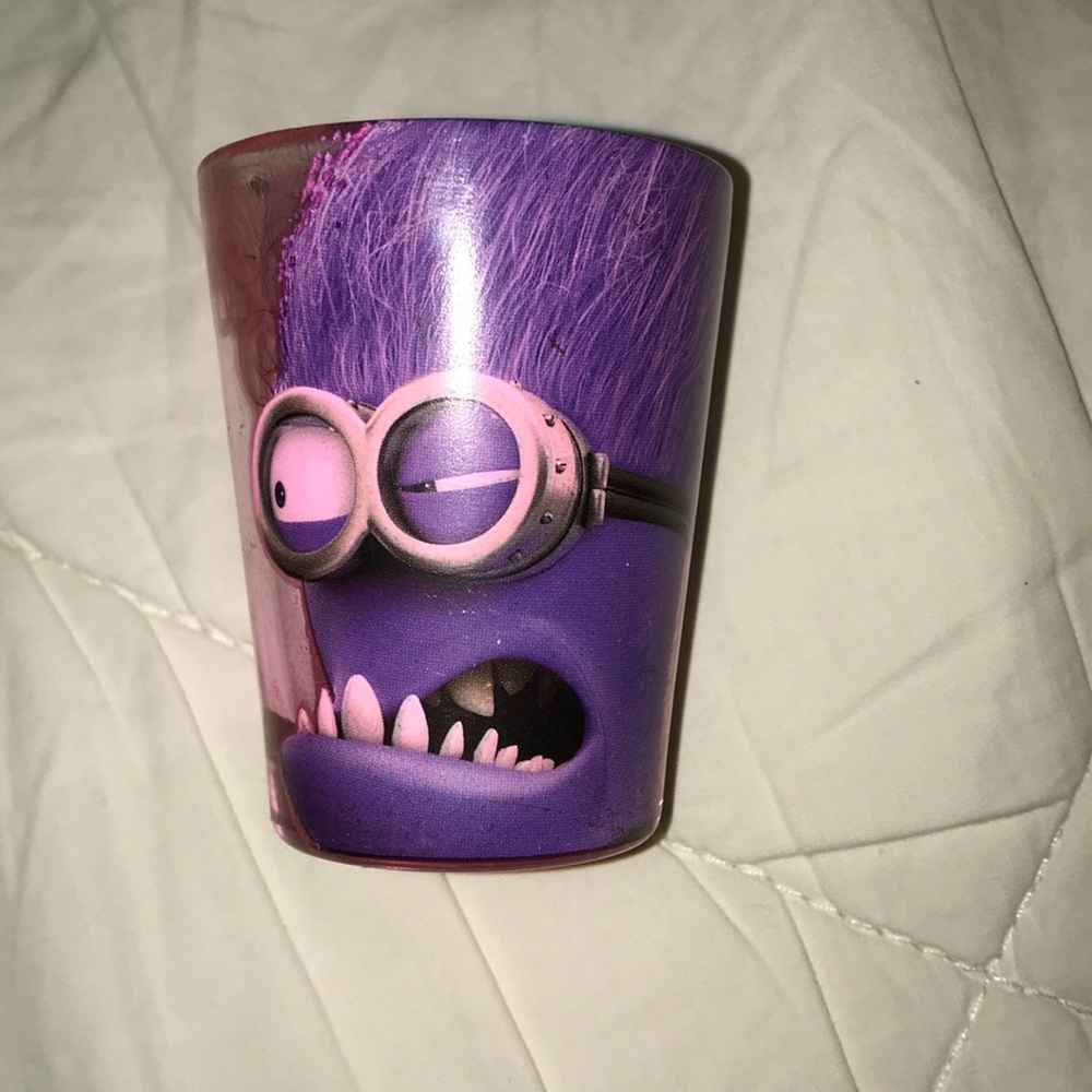 Angry Minion Shot Glass